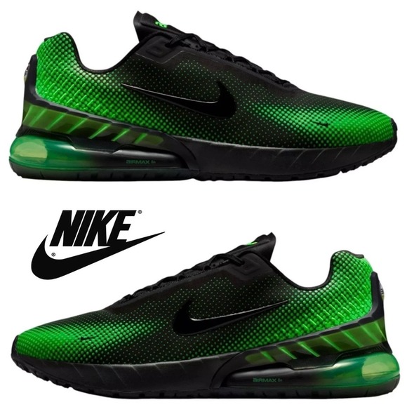 Nike‎ Air Max Phoenix Men\'s Sneakers Running Athletic Shoes Green/Black Size 7.5 main image 12